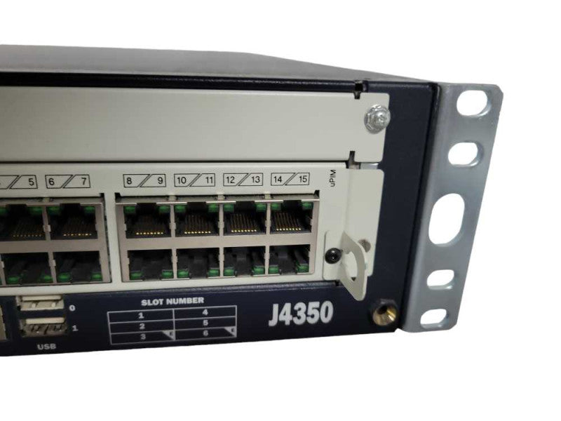 Juniper Networks J4350 Router 16x10/100/1000 Q!