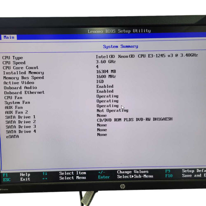 Lenovo P300 Xeon E3-1245 v3 @3.40GHz 16GB RAM NO HDD  -