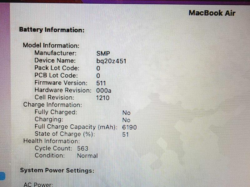 Apple Macbook Air 2017 13\\" Core i5-5350U @ 1.8GHz 8GB DDR3 120GB SSD (