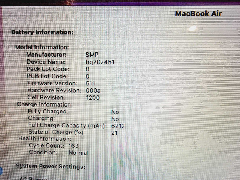 Apple Macbook Air 2017 13\\" Core i5-5350U @ 1.8GHz 8GB DDR3 250GB SSD (