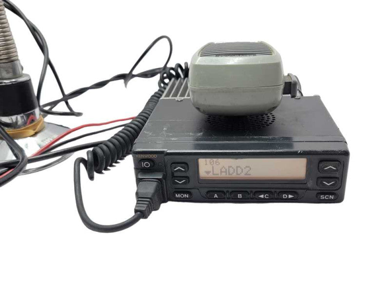 Kenwood TK-780H-1 VHF Mobile Radio with MIC and Antenna, READ _