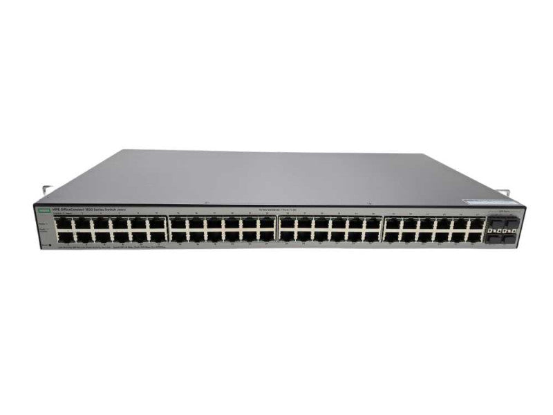 HP 1820-48G J9981A 48-Port Gigabit Ethernet Switch 4x SFP & Rackmount )