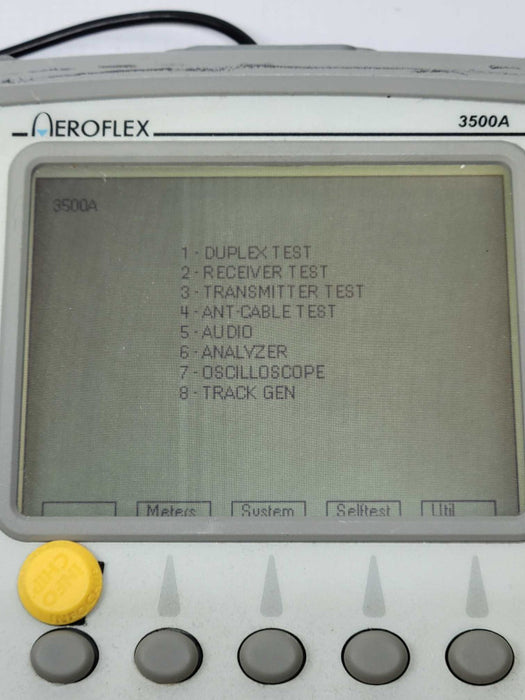 Aeroflex 3500A Portable Radio Communications Tester Analyzer