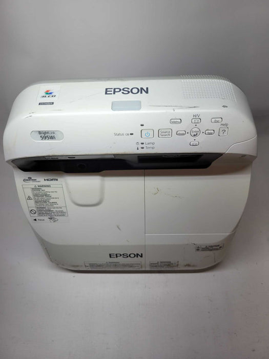 Epson BrightLink 595Wi Ultra Short Throw Projector - No Remote