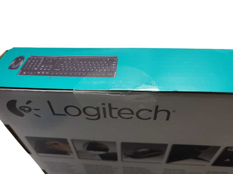 Logitech MK120 Wired Keyboard and Mouse Combo NEW IN BOX Q$