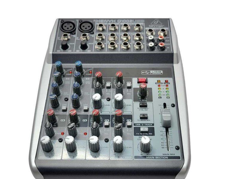 Behringer Xenyx Q1002USB Mixing Console READ _