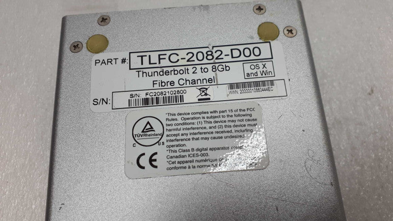ATTO ThunderLink TLFC-2082-D00 Thunderbolt 2 to 8Gb Fibre Channel &