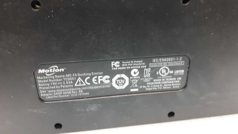 Motion Computing F5 Docking Station MC-F5  &