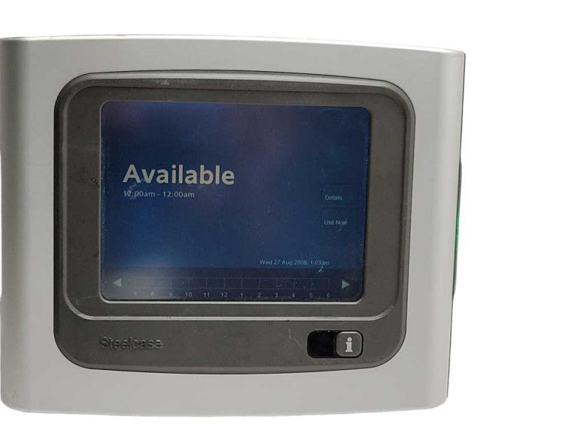 SteelCase PolyVision RW10 RoomWizard Room Scheduling System, READ _
