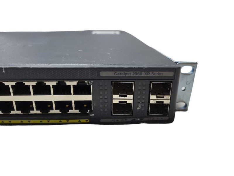 Cisco WS-C2960XR-48TS-I 48 Port Gigabit PoE 4x 1G SFP Switch, No PSU READ $