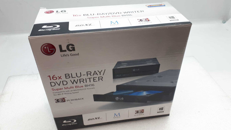 LG/BH 16x  Blu Ray combo DVD/CD/BD Burner Writer Drive &
