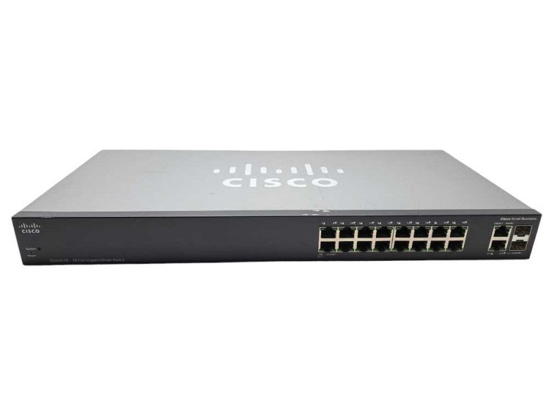 Cisco SG200-18 18-Port Gigabit Ethernet Smart Switch )