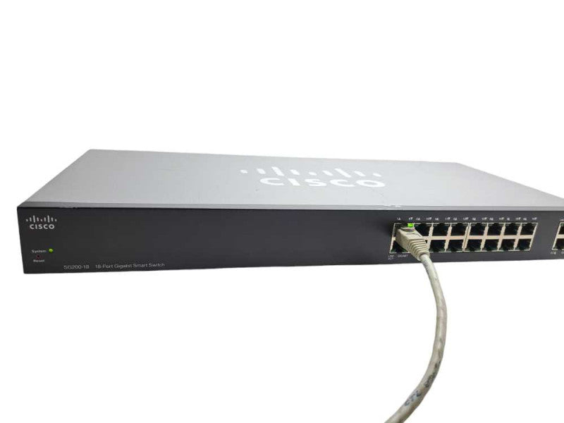 Cisco SG200-18 18-Port Gigabit Ethernet Smart Switch )