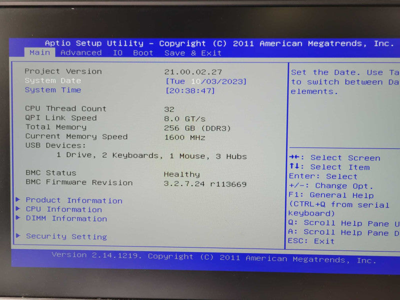 Sun Oracle ZS3-2 ZFS Storage 2x Xeon E5-2658 2.1GHz, 256GB RAM, 2x PSU Q_