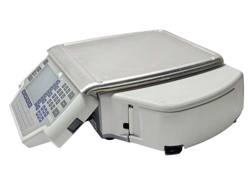 HOBART-QUANTUM PROGRAMMABLE COMMERCIAL WEIGHT SCALE w/LABEL PRINTER, READ _