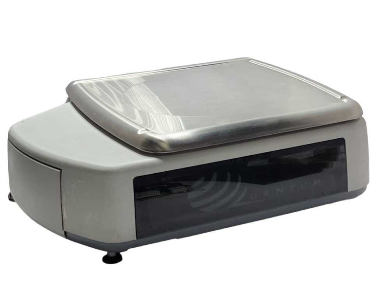 HOBART-QUANTUM PROGRAMMABLE COMMERCIAL WEIGHT SCALE w/LABEL PRINTER, READ _