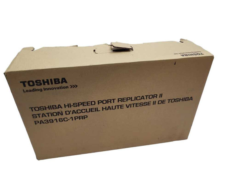 TOSHIBA PA3916C-1PRP Hi-Speed Port Replicator II Dockstation for Laptop &