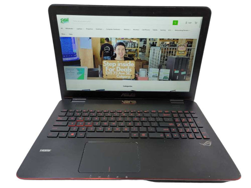 ASUS ROG G551J i7-4710HQ, 8 GB DDR3, 2GB GeForce GTX 860M, 750GB HDD