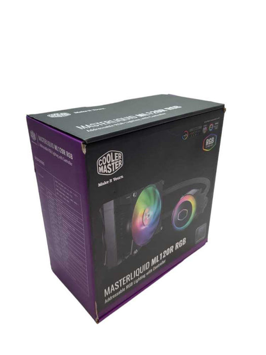 Cooler Master MasterLiquid ML120R RGB Close-Loop CPU Liquid Cooler, 120mm &