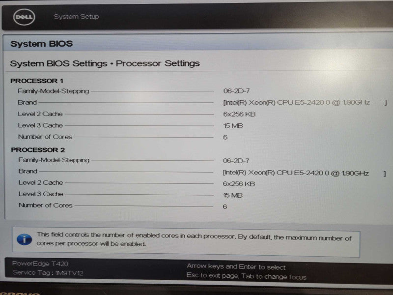 Dell PowerEdge T420 Server 2x Xeon E5-2420 0 @ 2.2GHz 32GB RAM H310 !