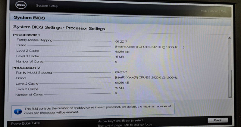 Dell PE T420 2x Xeon E5-2420 @ 1.90GHz 32GB Ram H310 2x 495W PSU + Bezel )