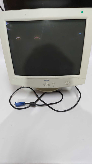 Dell E771p 16 inch VGA 1024x768 Retro Vintage CRT Monitor With Stand #
