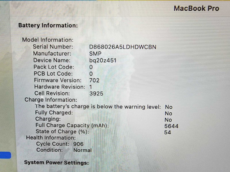 Apple Macbook Pro 2017 15\\" Core i7-7820HQ @ 2.9GHz 16GB DDR3 500GB SSD Radeon Pro 560 4GB (