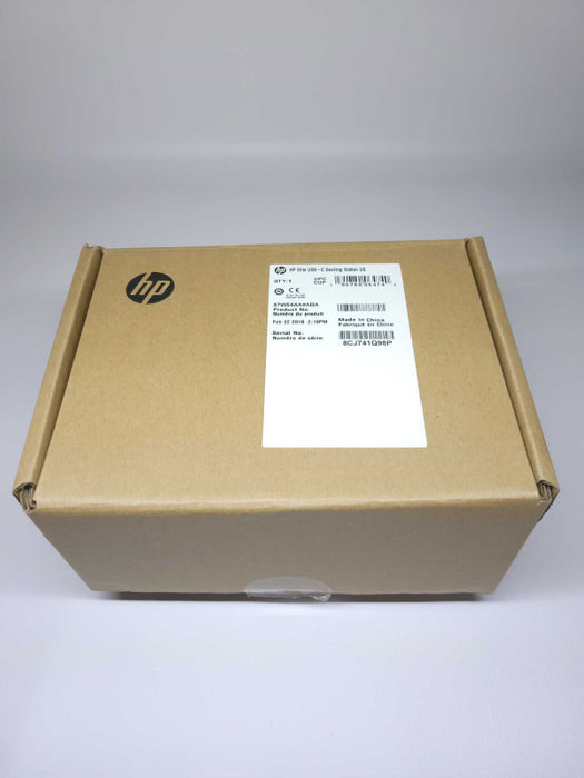 HP ELITE USB-C DOCKING STATION TPA-B01 Open Box Q