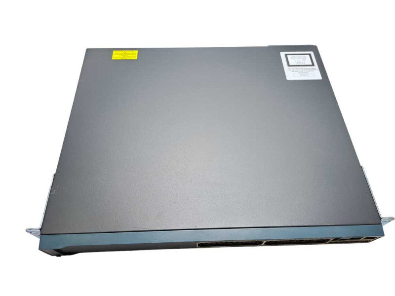 Cisco WS-C2960S-24PS-L 24 Port Gigabit 370W PoE+ Network Switch + Stack Q)