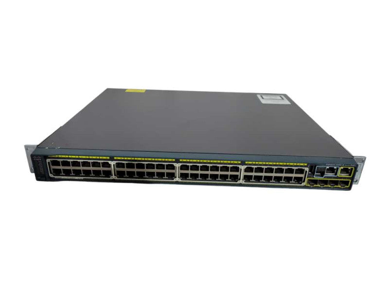 Cisco Catalyst 2960-S 48 Port POE+ Switch WS-C2960S-48LPS-L Q!