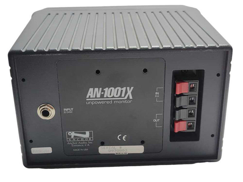 Anchor Audio AN-1001X Unpowered Monitor Speaker, READ _