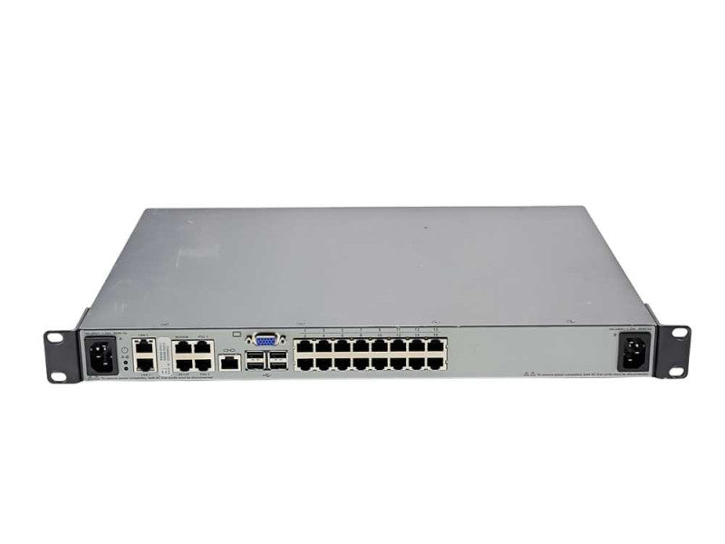 Avocent MergePoint Unity 2016 16 Port USB KVM IP Switch 520-594-510, 2x PSU Q_