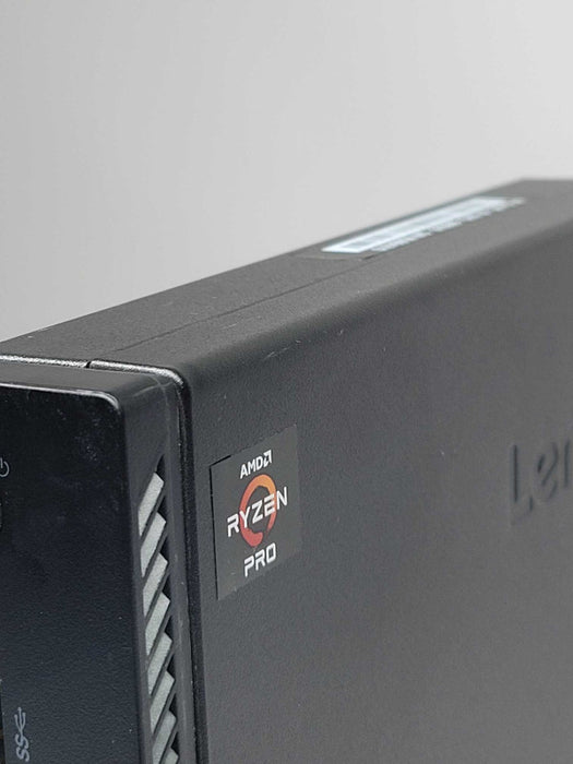 LENOVO ThinkCentre M715q - AMD Ryzen 5 PRO 2400GE | 8GB | NO HDD + PWR ADPTR