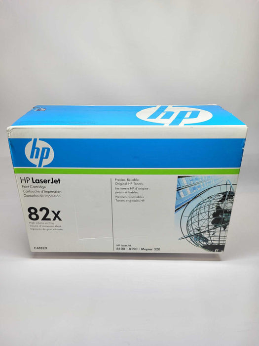 HP C4182X 82X Black Cartridge 8100 8150 Genuine New OEM Sealed Box