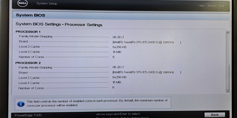 Dell PE T420 2x Xeon E5-2420 @ 1.90GHz 32GB Ram H310 2x 495W PSU + Bezel )