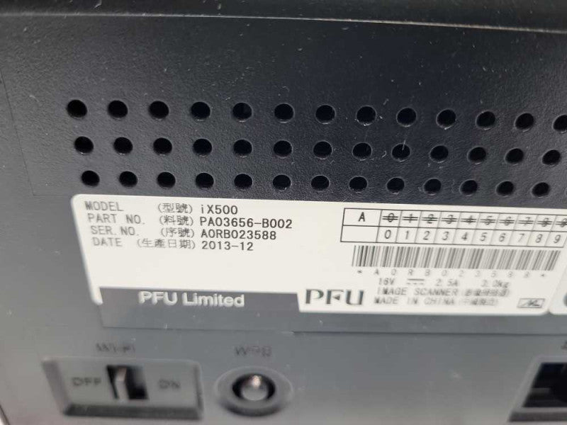 Fujitsu ScanSnap iX500 Scanner  &