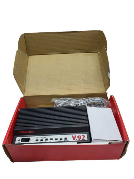 USRobotics USR5686G 56K V.92 SERIAL CONTROLLER DIAL-UP EXTERNAL FAXMODEM &