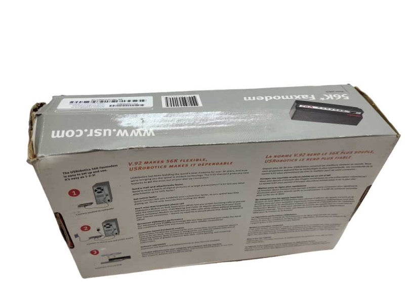 USRobotics USR5686G 56K V.92 SERIAL CONTROLLER DIAL-UP EXTERNAL FAXMODEM &