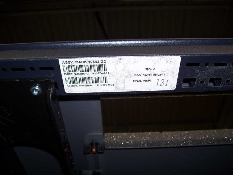 HP 430974-001 10842 Gen2 42U RACK *