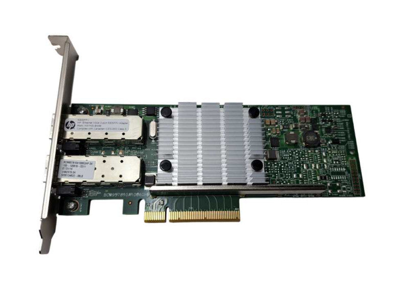 HP 530SFP+ 10GB Dual Port NIC 656244-001 652501-001 High Profile Q)