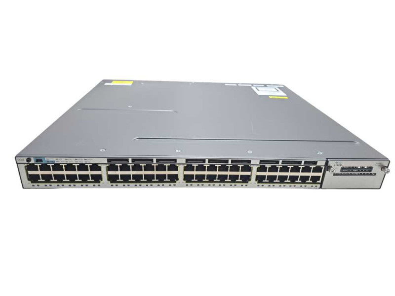 Cisco WS-C3750X-48P-S 48 Port PoE+ Gigabit Ethernet Switch 1x C3KX-PWR-715WAC )
