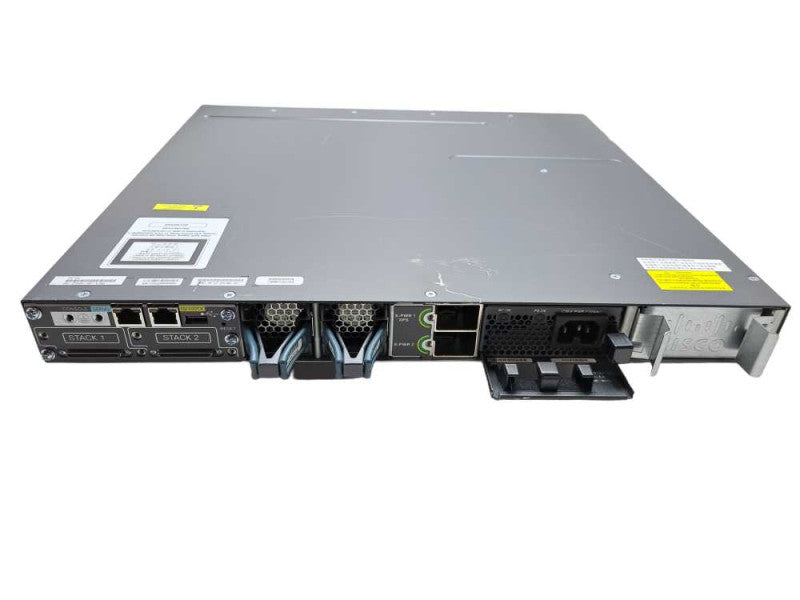 Cisco WS-C3750X-48P-S 48 Port PoE+ Gigabit Ethernet Switch 1x C3KX-PWR-715WAC )