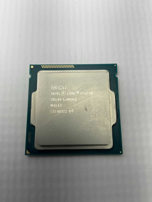 Intel Core i7-4770 @3.40GHz CPU  -
