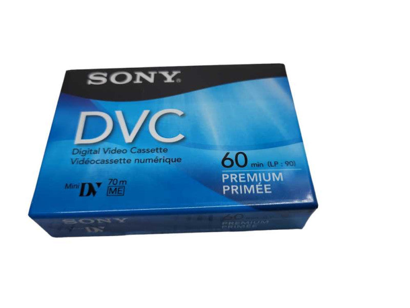 Sealed Sony DVC 4-Pack Mini DV 60 Min Blank Tapes Digital Video Cassette Prem &