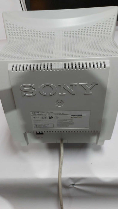 Vintage Sony 19\\" (18.0\\" VIS) FD Trinitron CR CPD-G400 VGA Monitor  #