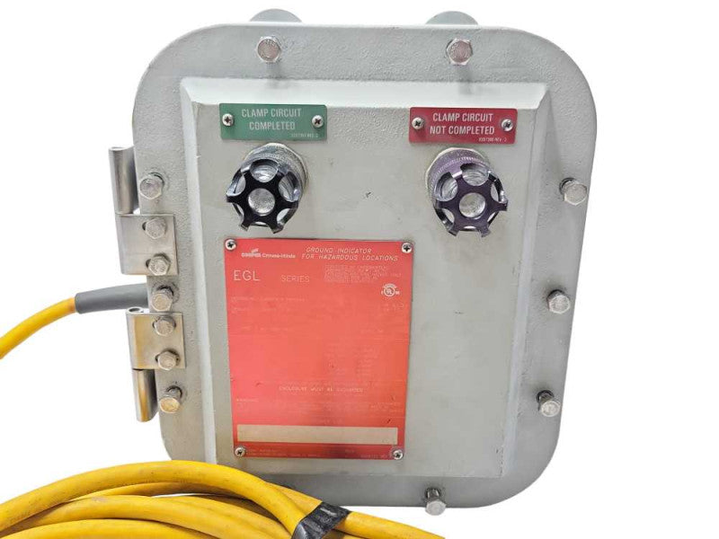 EGL Crouse Hinds EGL210-J1-J3 Hazardous Location Ground Indicator Q_