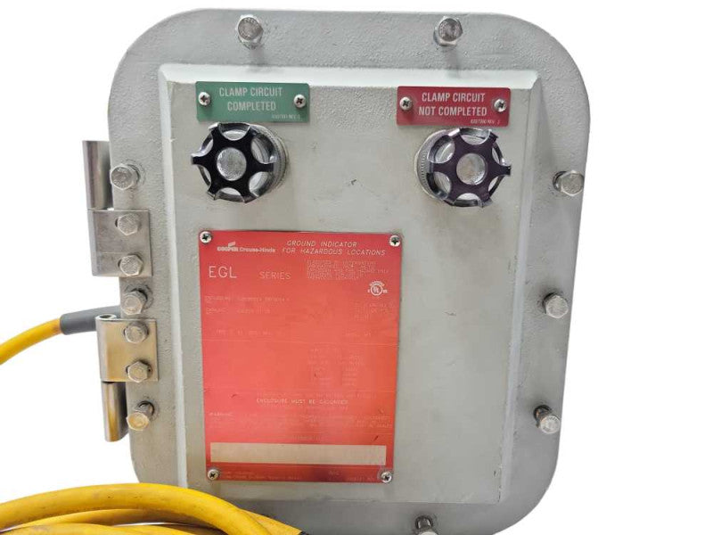 EGL Crouse Hinds EGL210-J1-J3 Hazardous Location Ground Indicator Q_