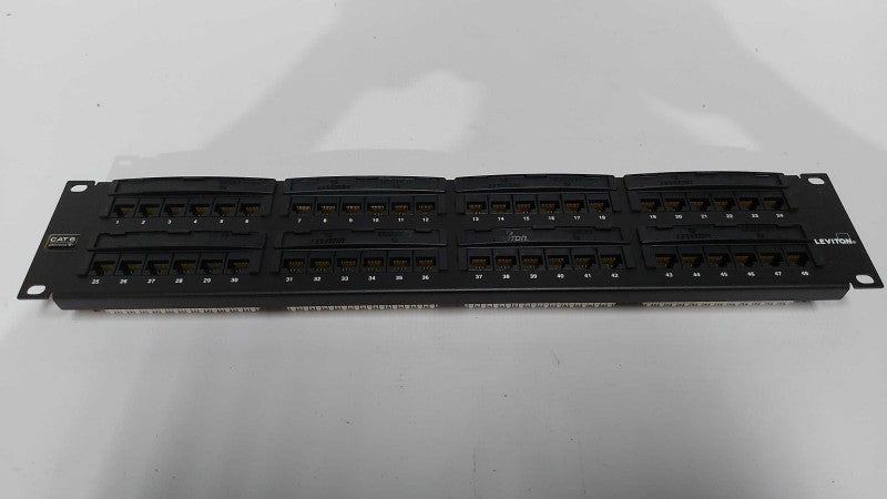 Leviton Cat6 48x port Patch-panel extreme 6+ #