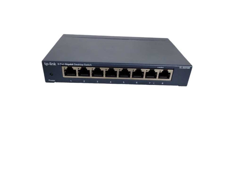 TP-Link TL-SG108E 8-Port 10/100/1000Mbps Gigabit Ethernet Easy Smart Switch !