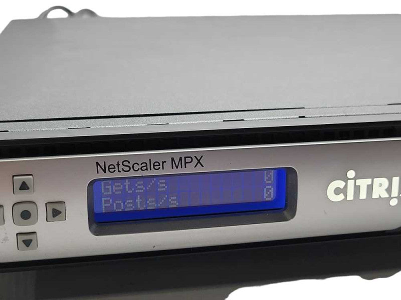 Citrix Netscaler NSMPX-7500 (4XSFP 4XCU) 4-Port Load Balancer, 256GB SSD,READ Q_